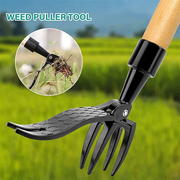 Gardening Tools For Digging - Stand Up Weed Puller Claw Tool