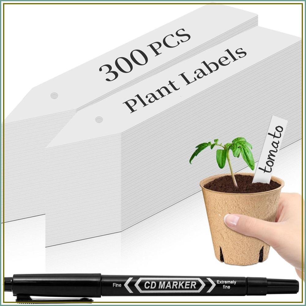Plant Label Tags - 300Pcs 4