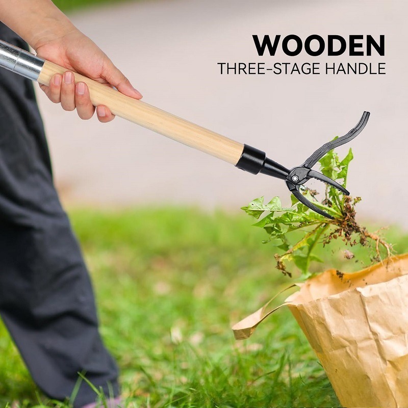 Gardening Tools For Digging - Standing Weed Puller Tool - Adjustable