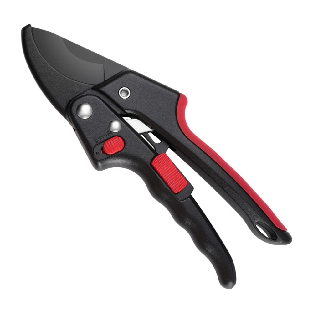 Gardening Tools For Elderly - Ratchet Pruning Shears Heavy Duty Gardening