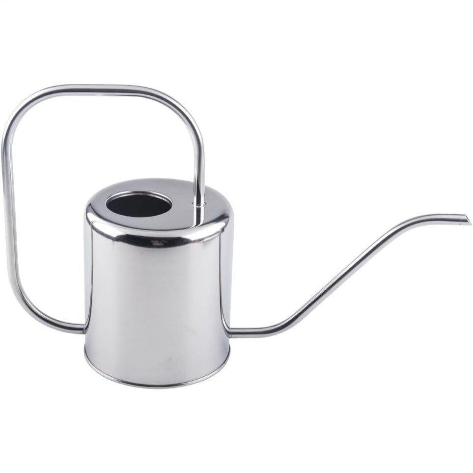 Watering Can Long Spout - 51 oz Stainless Steel Watering Can