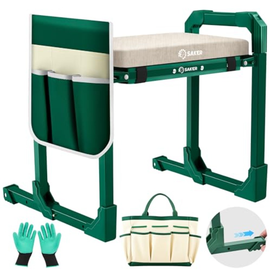 Foldable Gardening Stool with  - đánh giá và giá Gardening Tools For Elderly