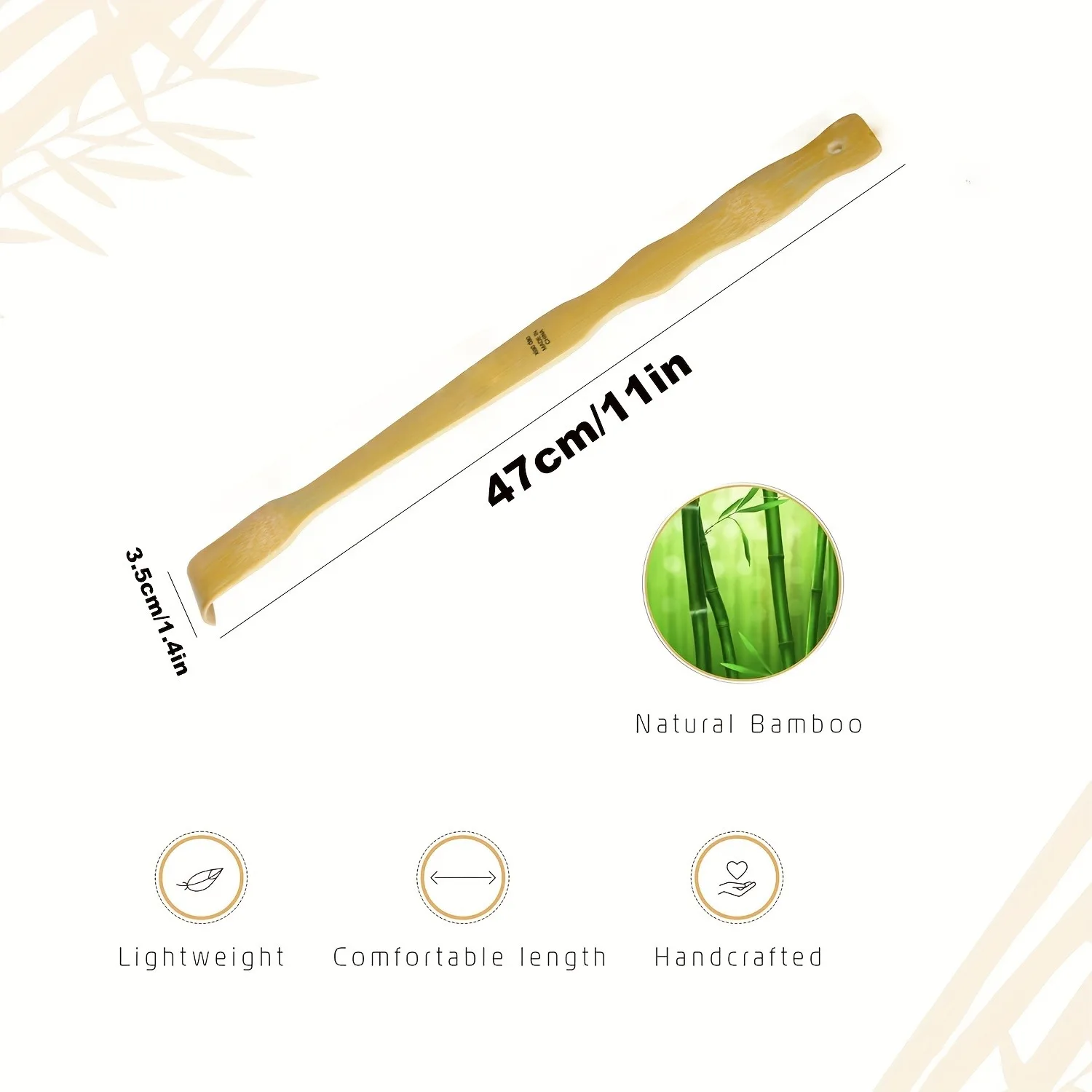 Bamboo Back Scratcher – 100% N - đánh giá và giá Gardening Tools Long Handle