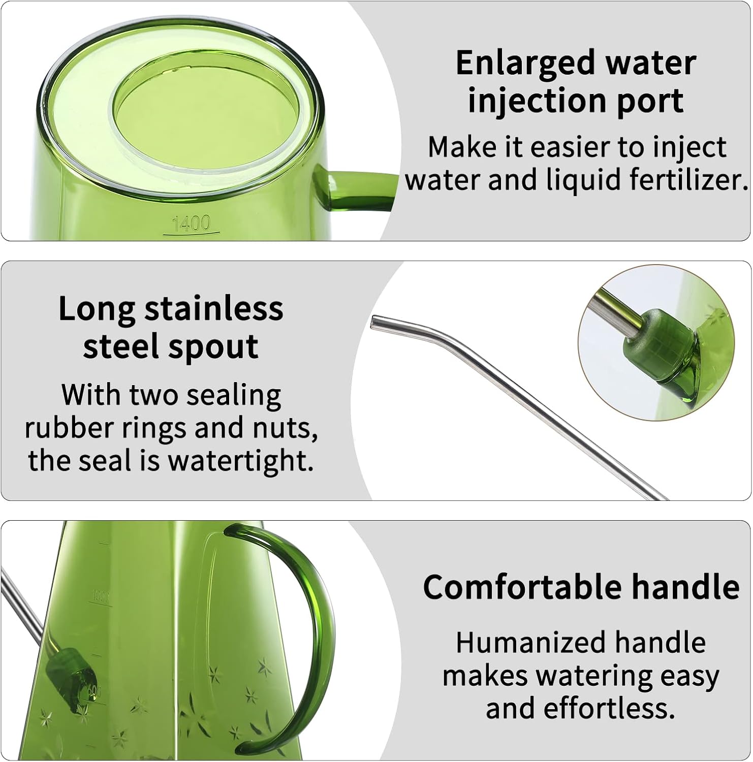 Indoor Plant Watering Can with - đánh giá và giá Watering Can Long Spout