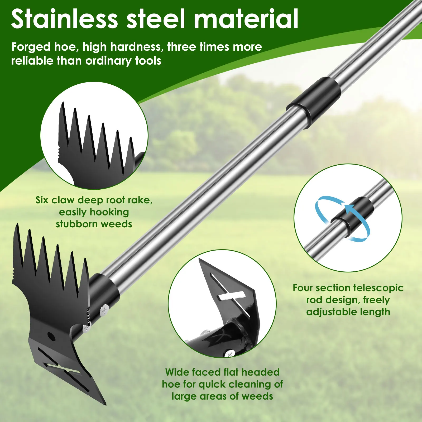 Garden Thatch Rake Stainless S - đánh giá và giá Gardening Tools For Digging