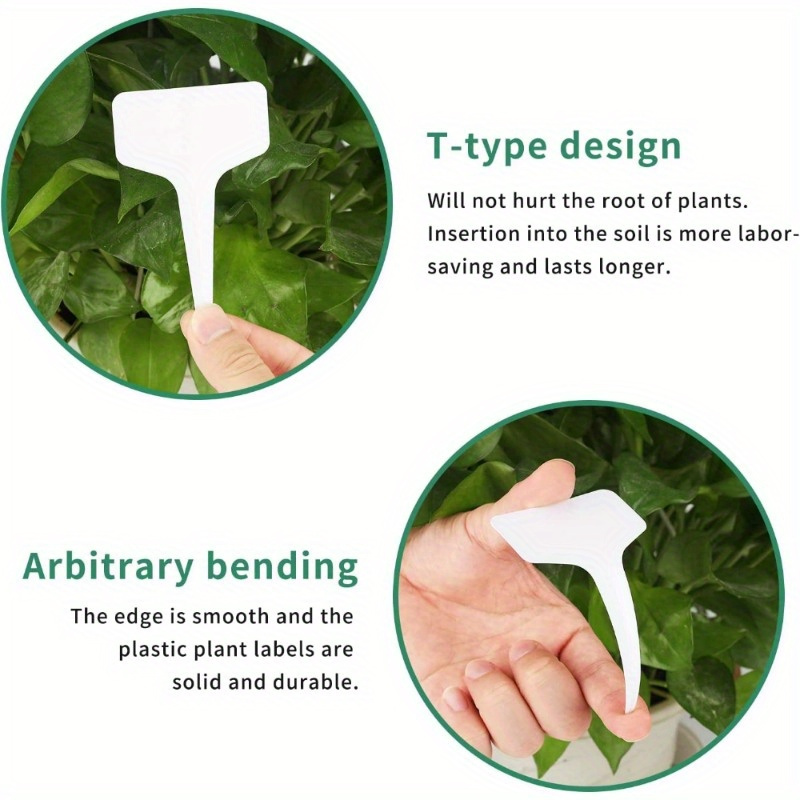 20/120pcs Durable T-Shaped Pla - đánh giá và giá Plant Label Tags