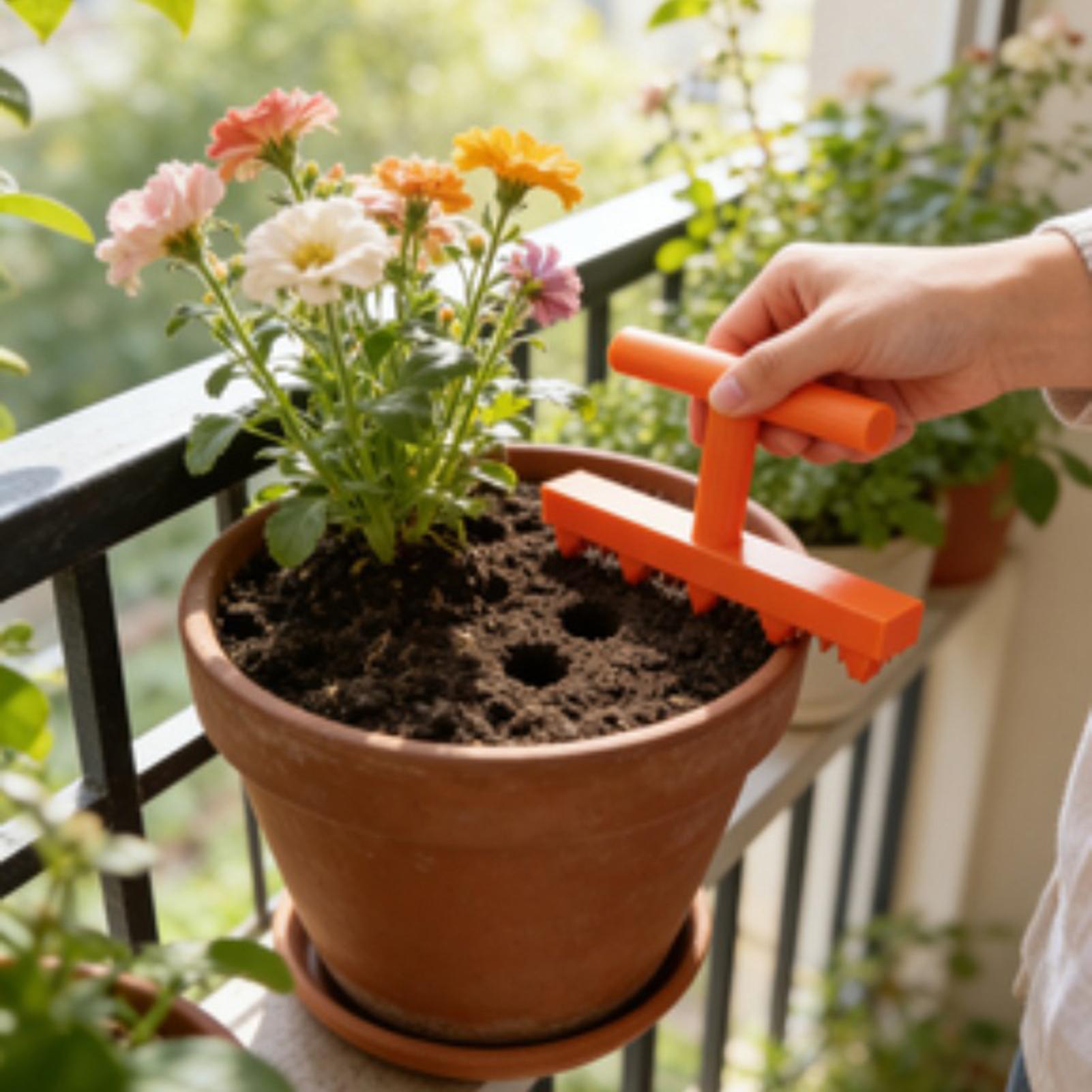 Five-Tooth Seedling Dibbling T - đánh giá và giá Gardening Tools For Elderly