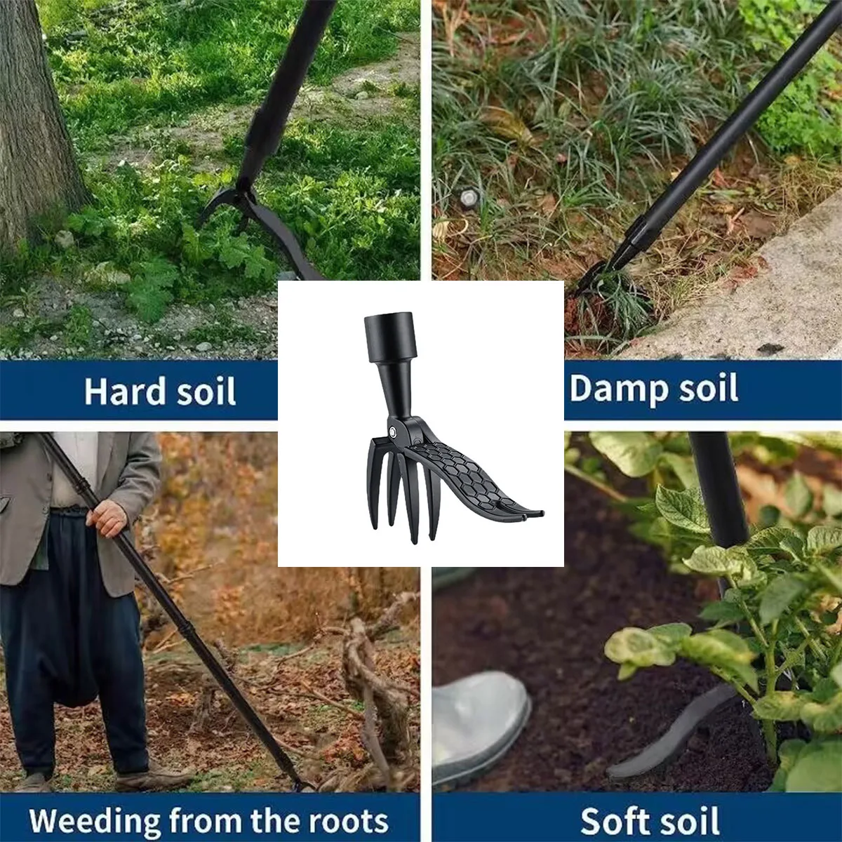 Stand Up Weed Puller Claw Tool - đánh giá và giá Gardening Tools For Digging