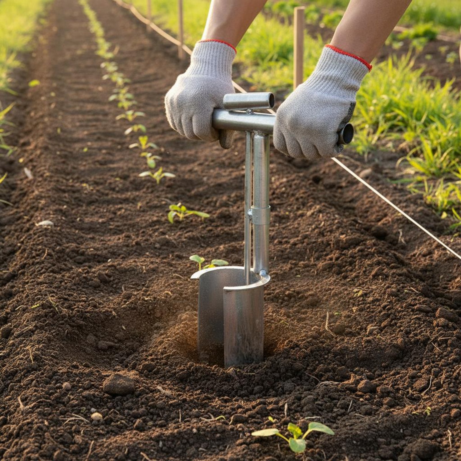 Vegetable Transplanting Tool A - đánh giá và giá Gardening Tools For Digging