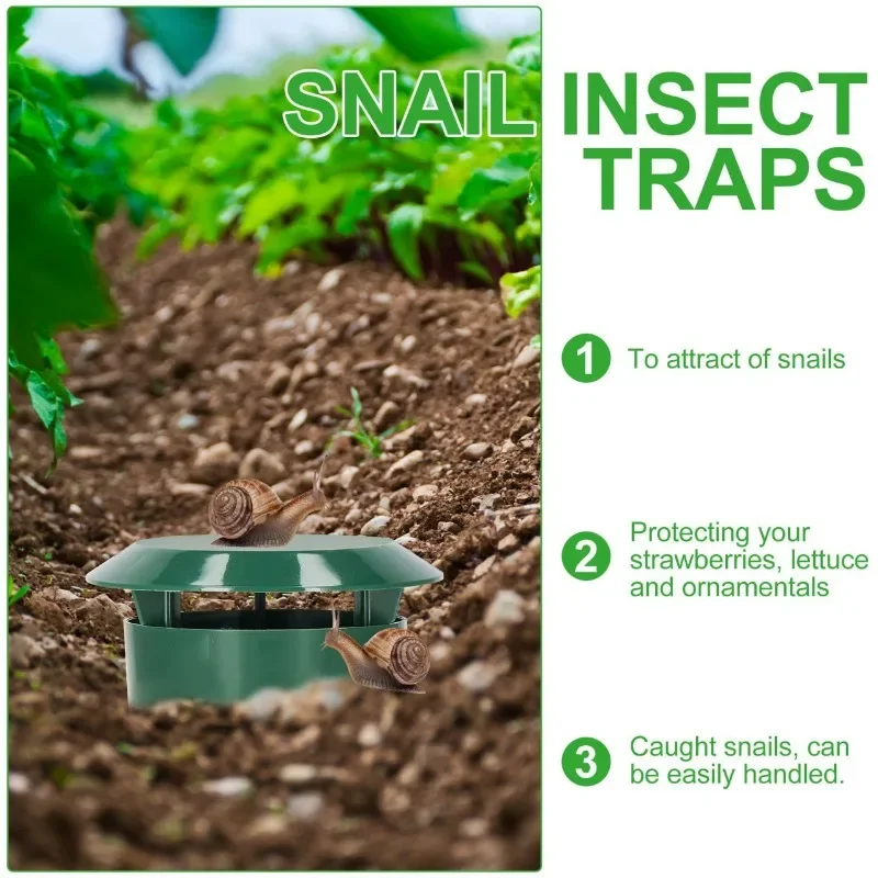 1/10pcs Snail Trap Catcher Slu - đánh giá và giá Gardening Tools Toolstation