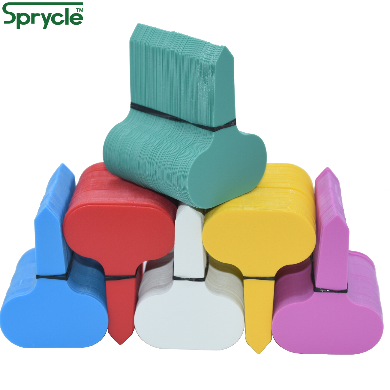 SPRYCLE 50PCS 50*70MM Colorful - đánh giá và giá Plant Label Tags