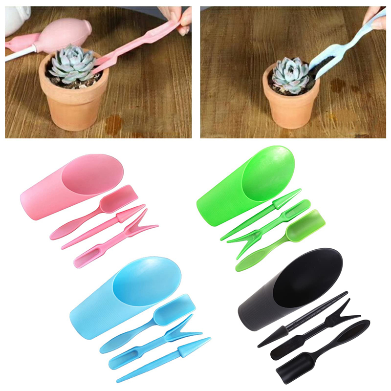 4Pcs Garden Planter Kit Sowing - đánh giá và giá Gardening Tools Shovel