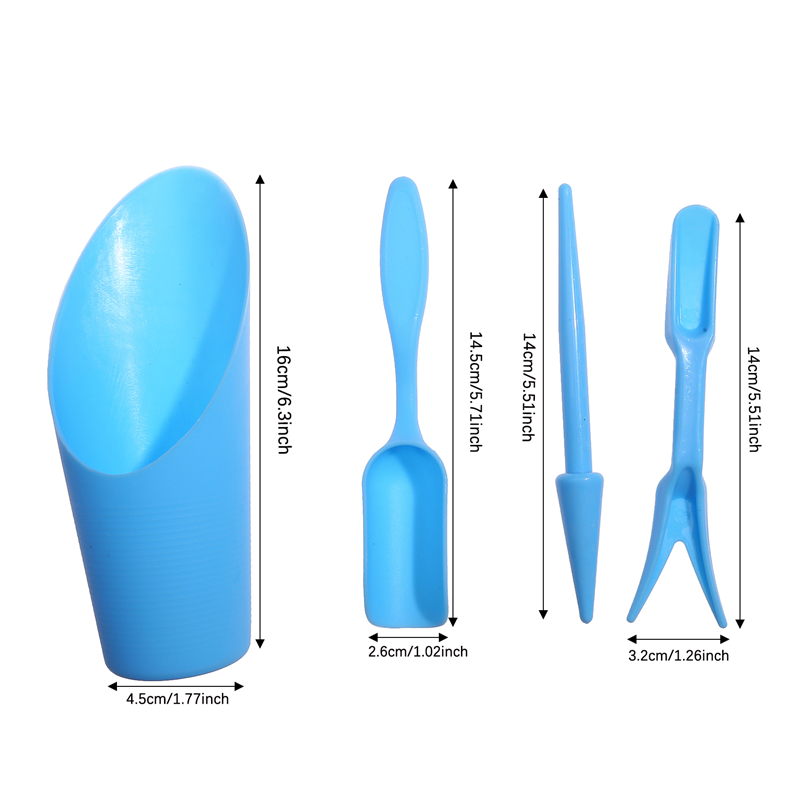 4Pcs Garden Planter Kit Sowing - đánh giá và giá Gardening Tools Shovel