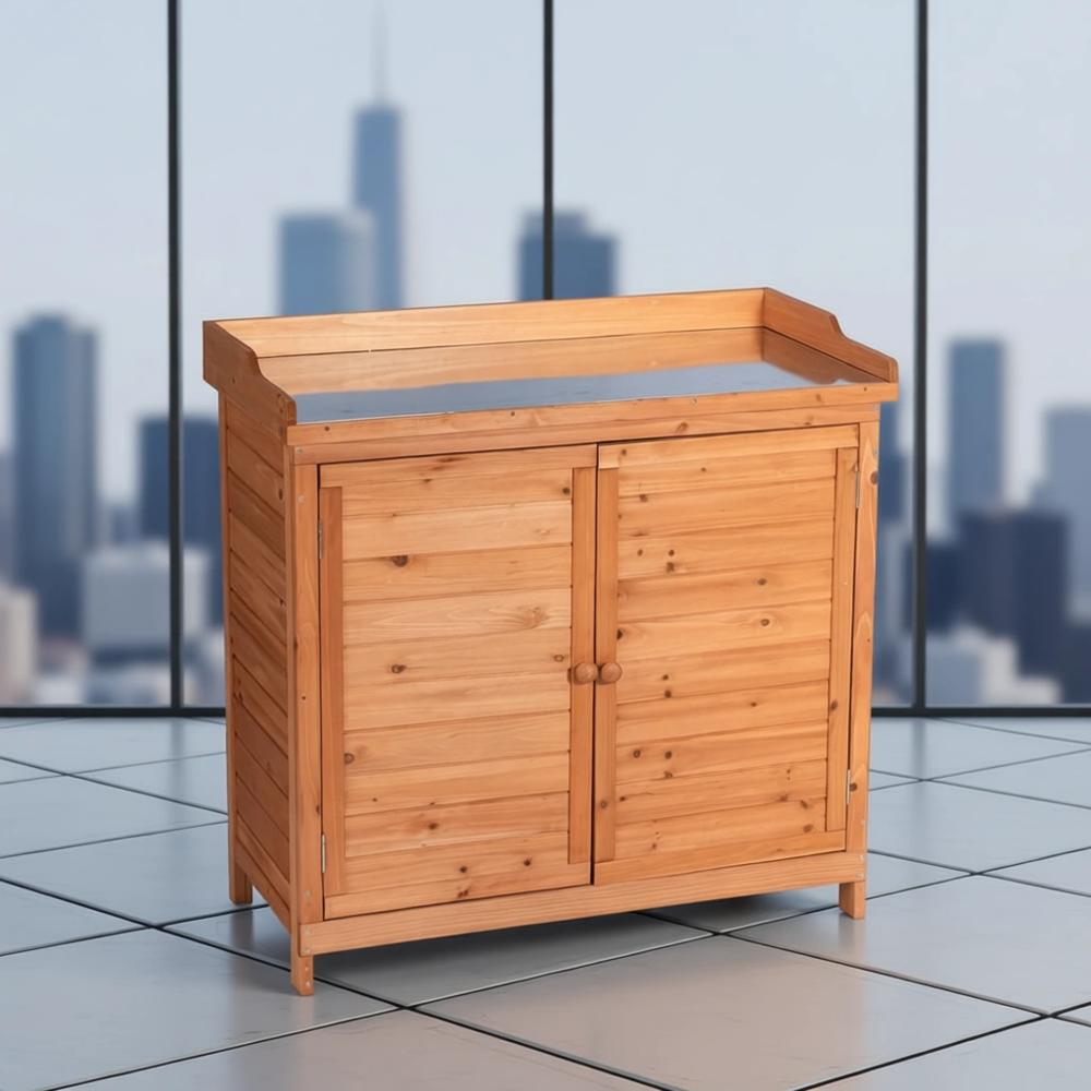 Outdoor Patio Wooden Storage C - đánh giá và giá Gardening Tools Toolstation
