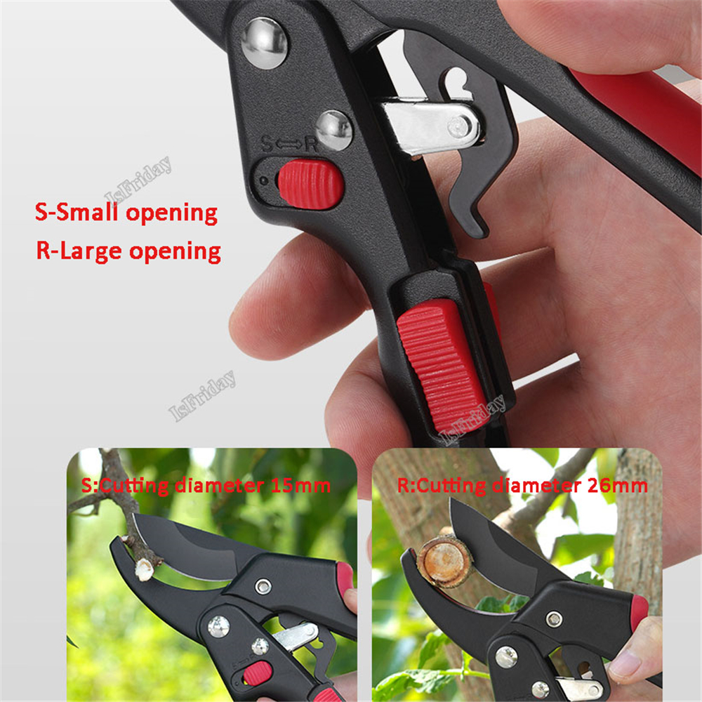 Ratchet Pruning Shears Heavy D - đánh giá và giá Gardening Tools For Elderly