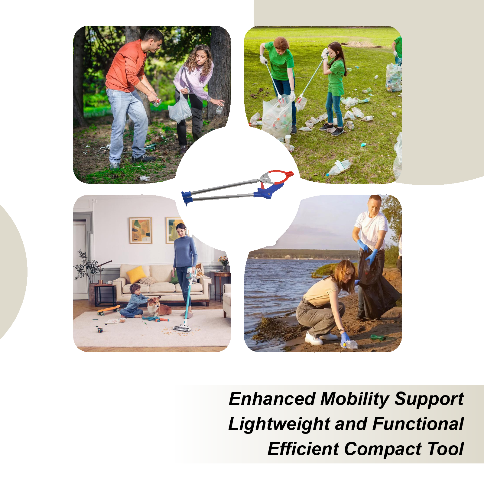 Grabbers For Seniors Aluminum  - đánh giá và giá Gardening Tools For Elderly