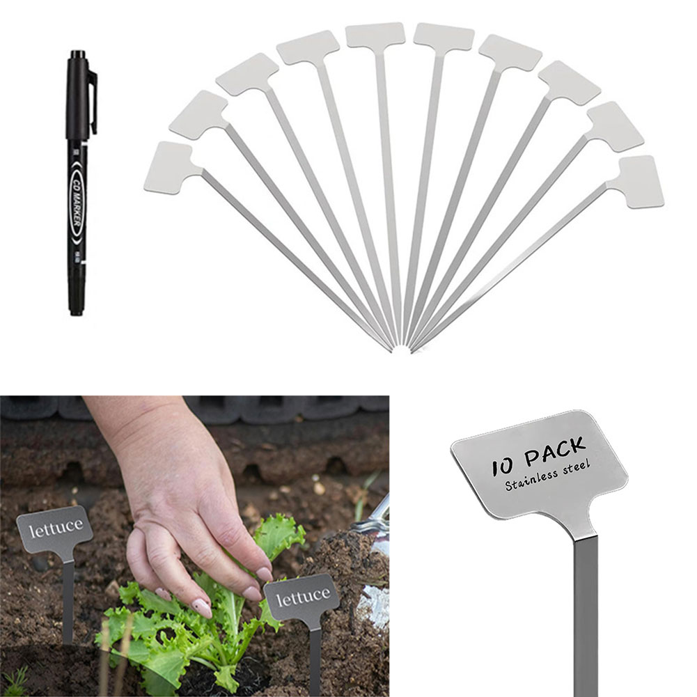 10Pcs Metal Plant Labels Weath - đánh giá và giá Plant Label Tags