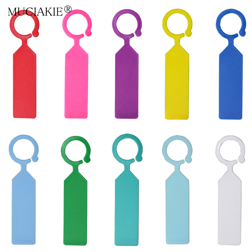 MUCIAKIE 50PCS Ring Plastic Ha - đánh giá và giá Plant Label Tags