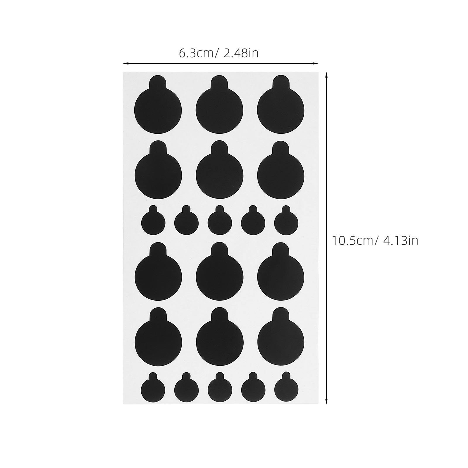 10 Sheets Blackout Privacy Sti - đánh giá và giá Plant Label Tags